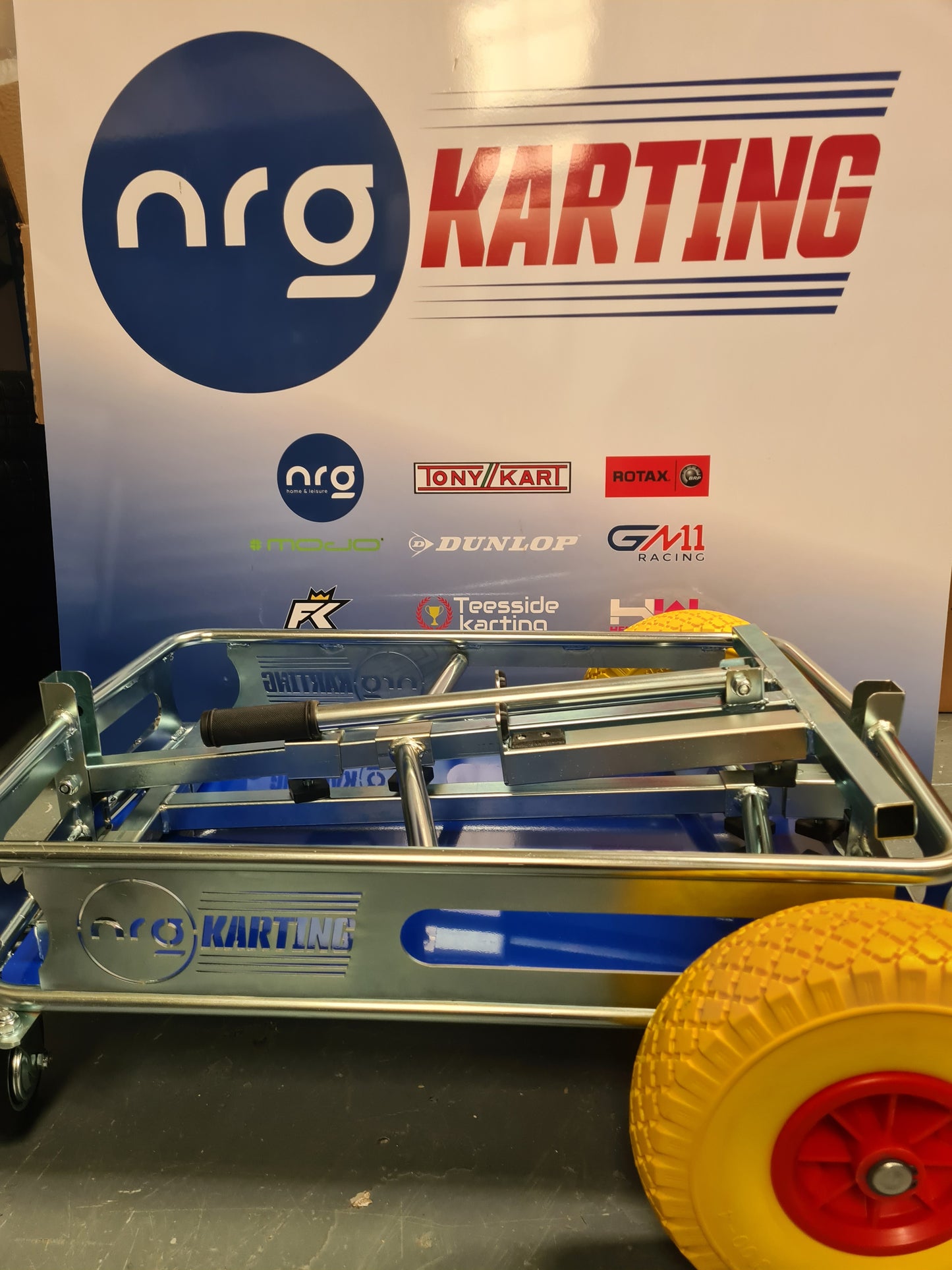 4 Wheel kart trolley