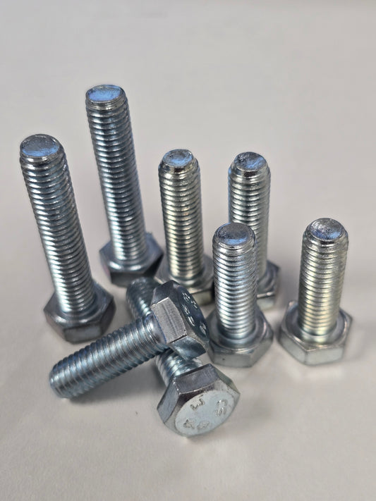 M8 Hex Head Bolt - 8.8 Zinc