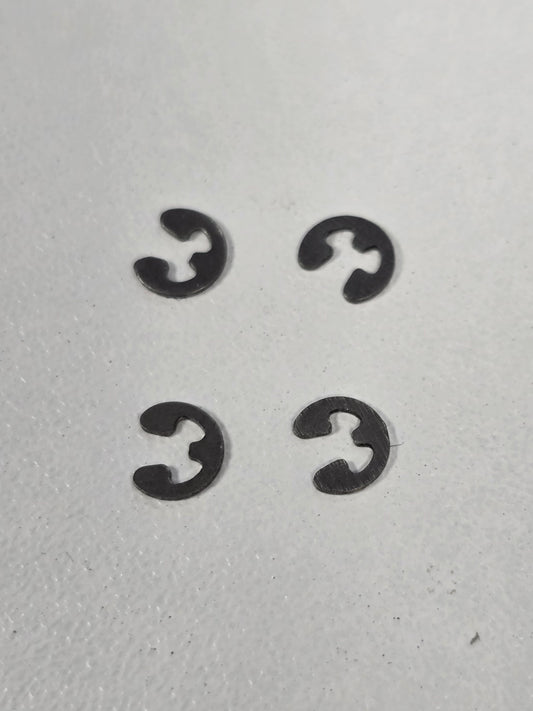 K27 / K57 / K98 Needle Circlip for Rotax Max Carb (Pack of 4)