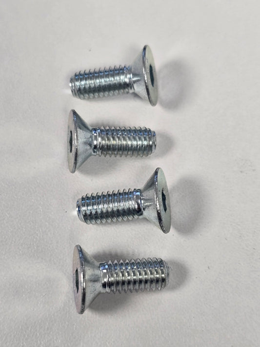 M6 Countersunk Hex Bolt (Pack of 4)