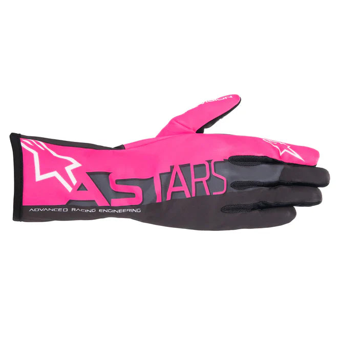 Alpinestars Tech-1 K Race V2 Advance Gloves Pink/Black