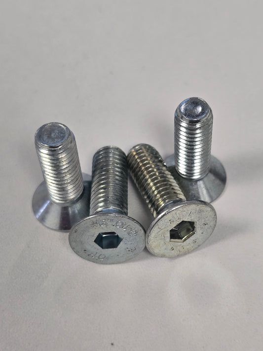 M8 Countersunk Hex Bolt (Pack of 4)