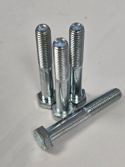 M8 Hex Head Bolt - 8.8 Zinc (Pack of 4)