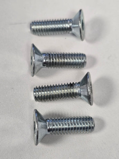 M6 Countersunk Hex Bolt (Pack of 4)