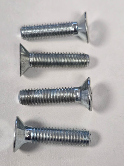 M6 Countersunk Hex Bolt (Pack of 4)