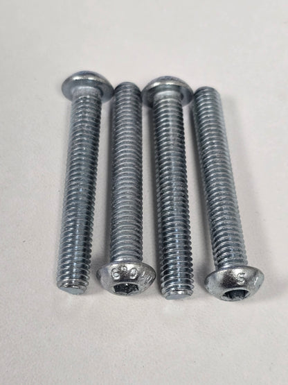 M6 Button Head Hex Bolt (Pack of 4)