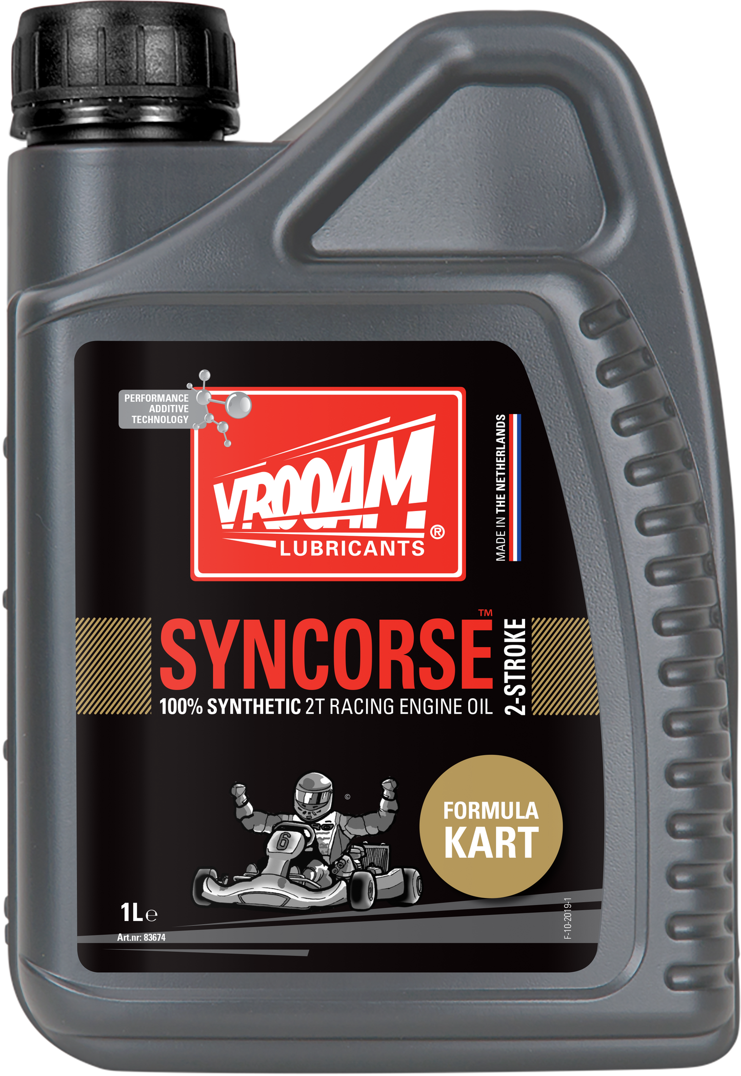 Vrooam Syncorse, Red, 2 stroke oil, CIK