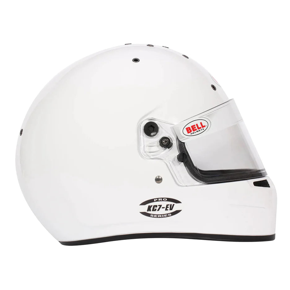 Bell KC7 EV CMR Kart Helmet - White