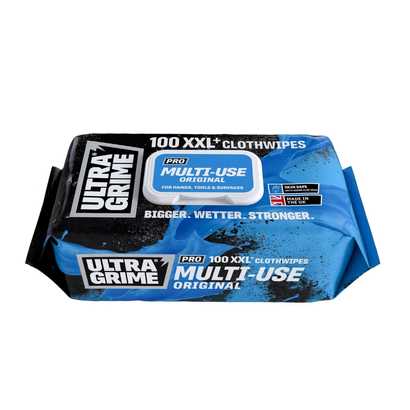 Ultragrime Pro XXL+ Multipurpose Wipes