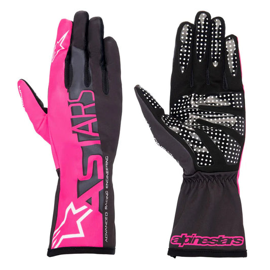 Alpinestars Tech-1 K Race V2 Advance Gloves Pink/Black