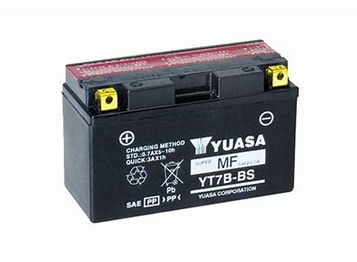 YUASA YT7B-BS battery